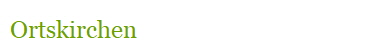 Ortskirchen